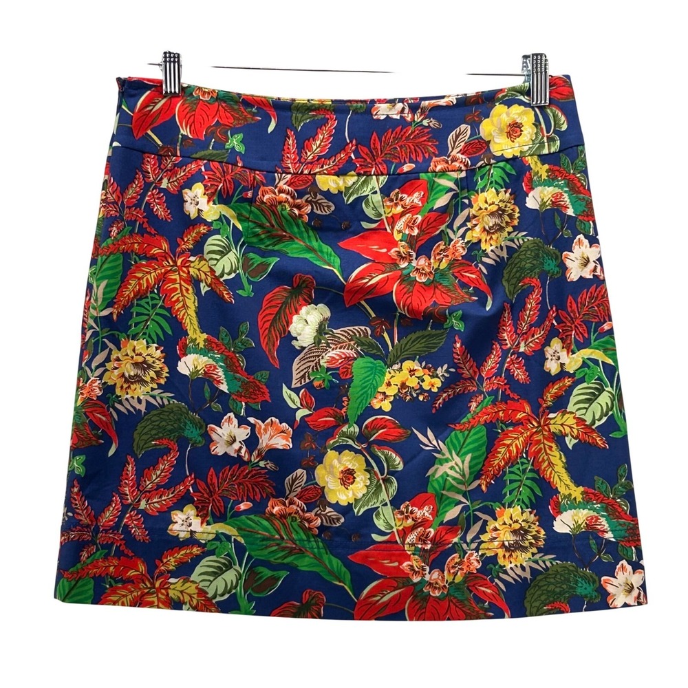 Talbots Floral Mini Skirt‎ 10